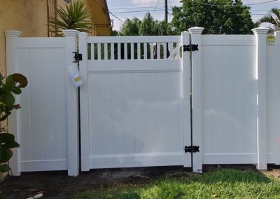 PVC Yard Gate